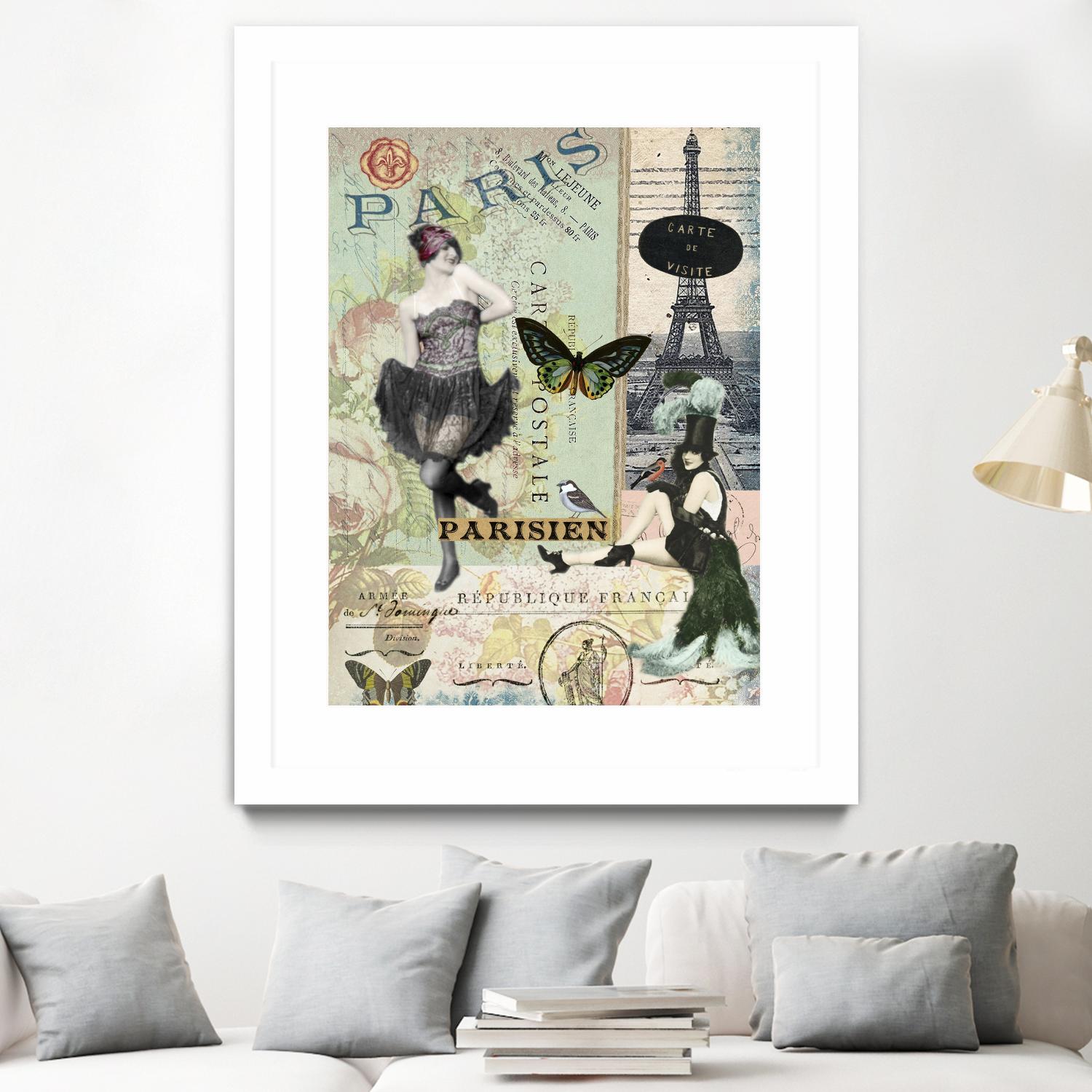 Femme Paris III by Sandy Lloyd on GIANT ART - fashion