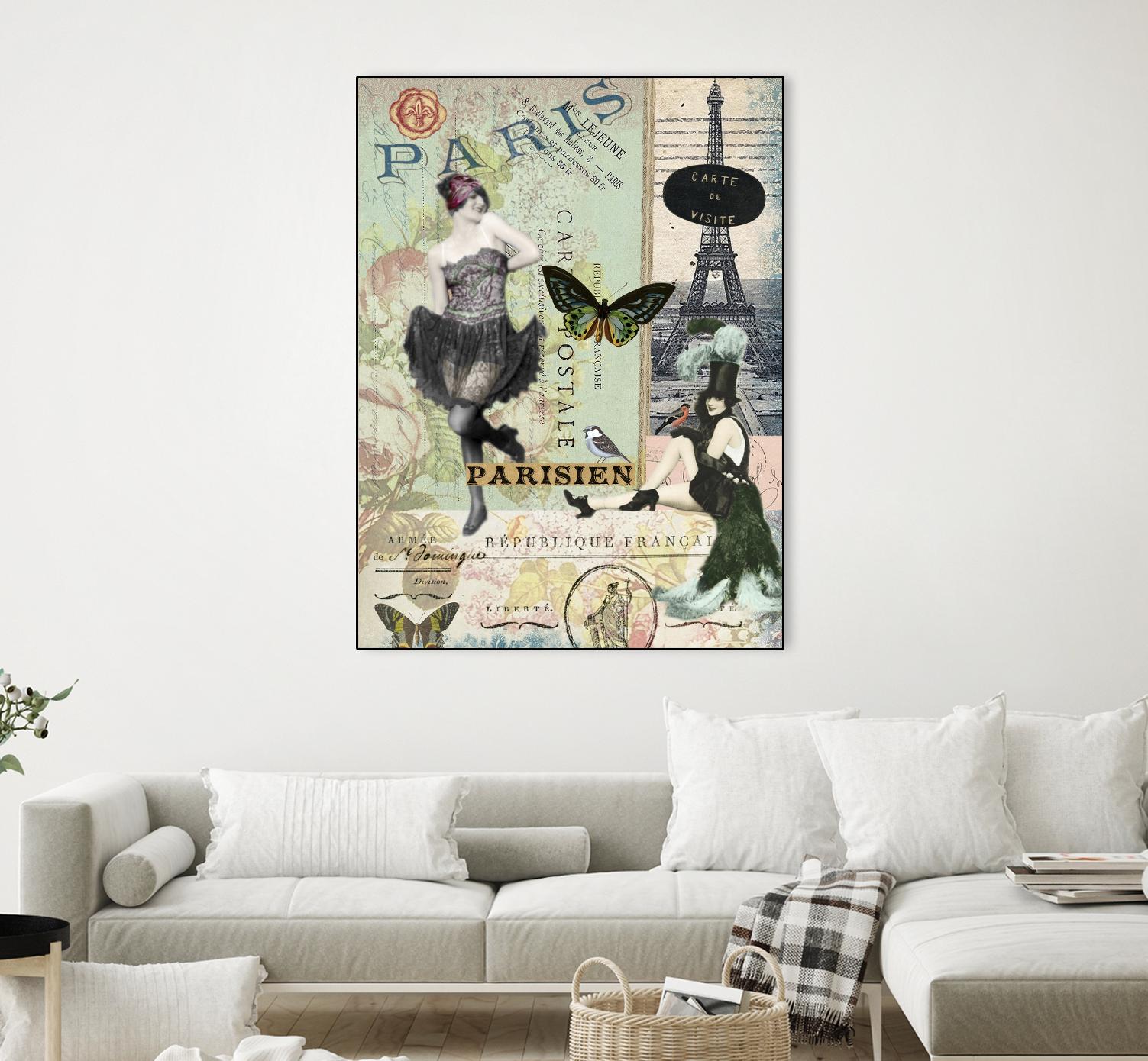 Femme Paris III by Sandy Lloyd on GIANT ART - fashion