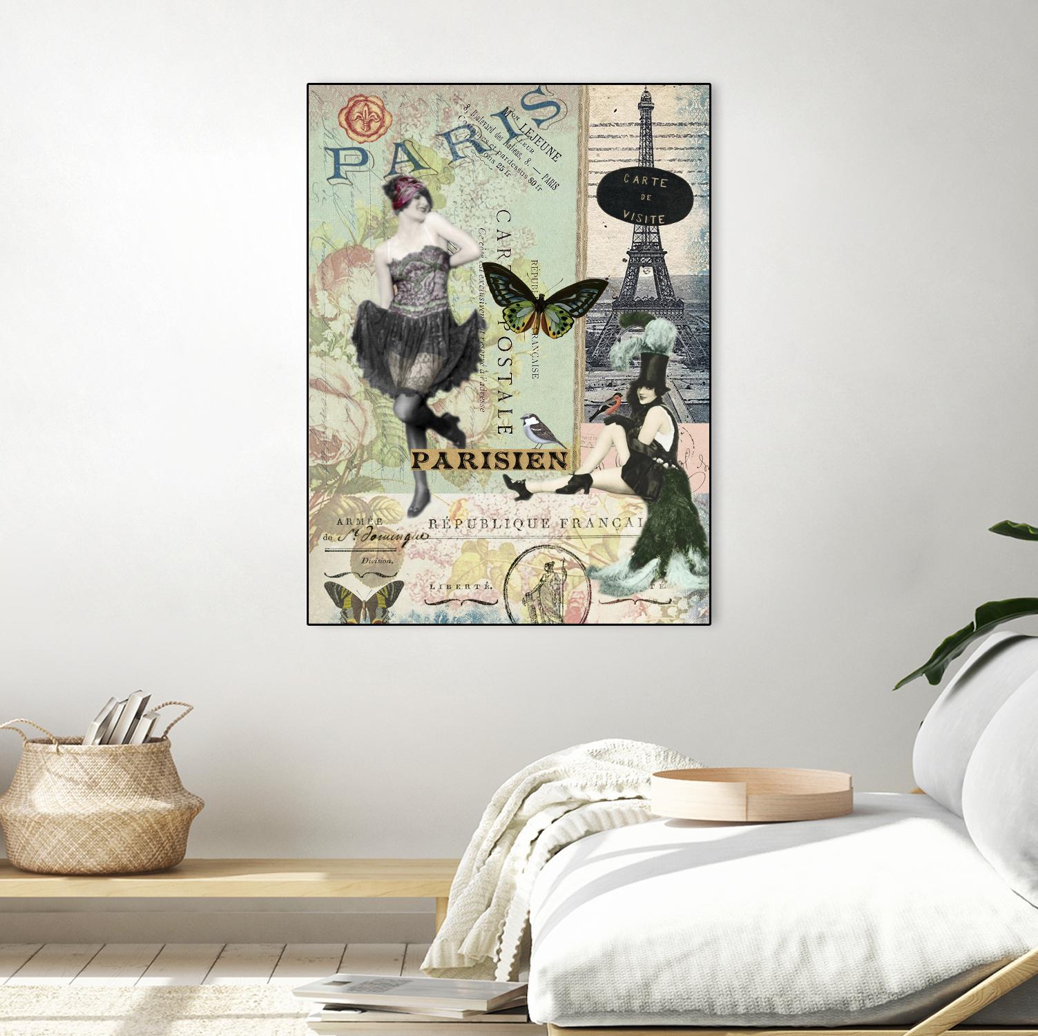 Femme Paris III by Sandy Lloyd on GIANT ART - fashion