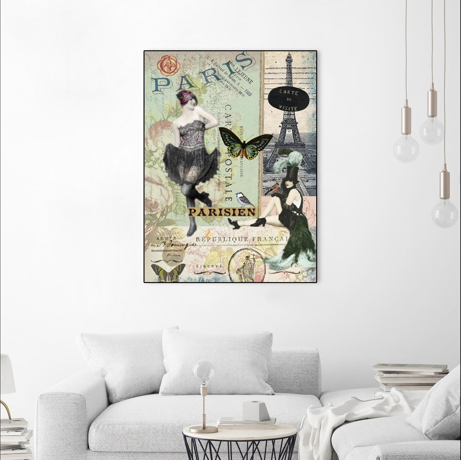 Femme Paris III by Sandy Lloyd on GIANT ART - fashion