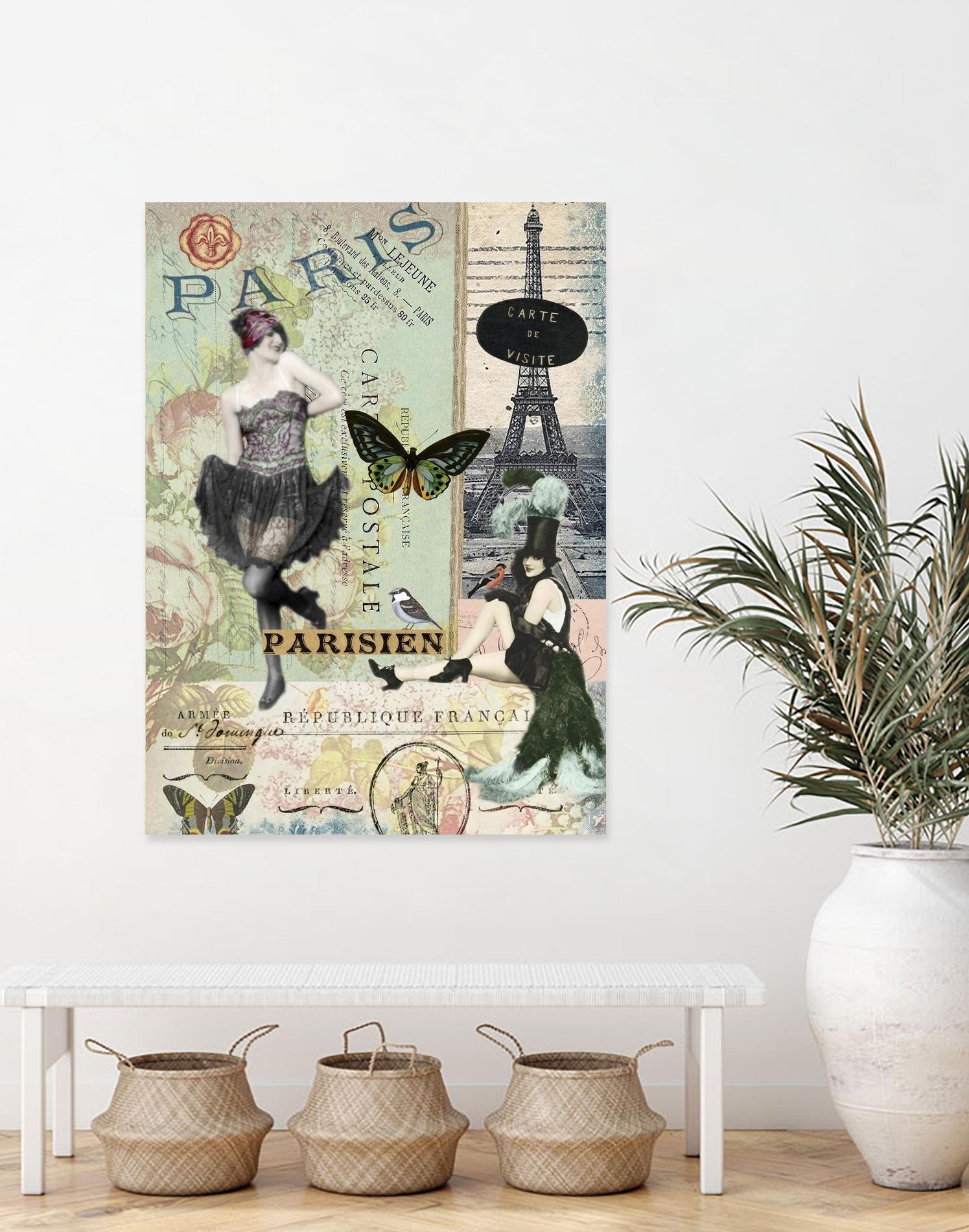 Femme Paris III by Sandy Lloyd on GIANT ART - fashion