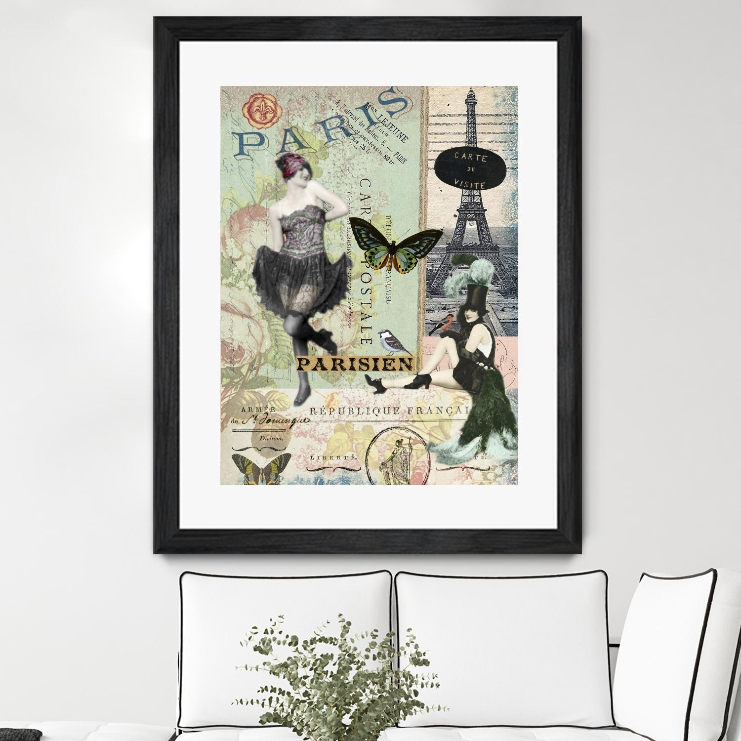 Femme Paris III by Sandy Lloyd on GIANT ART - fashion