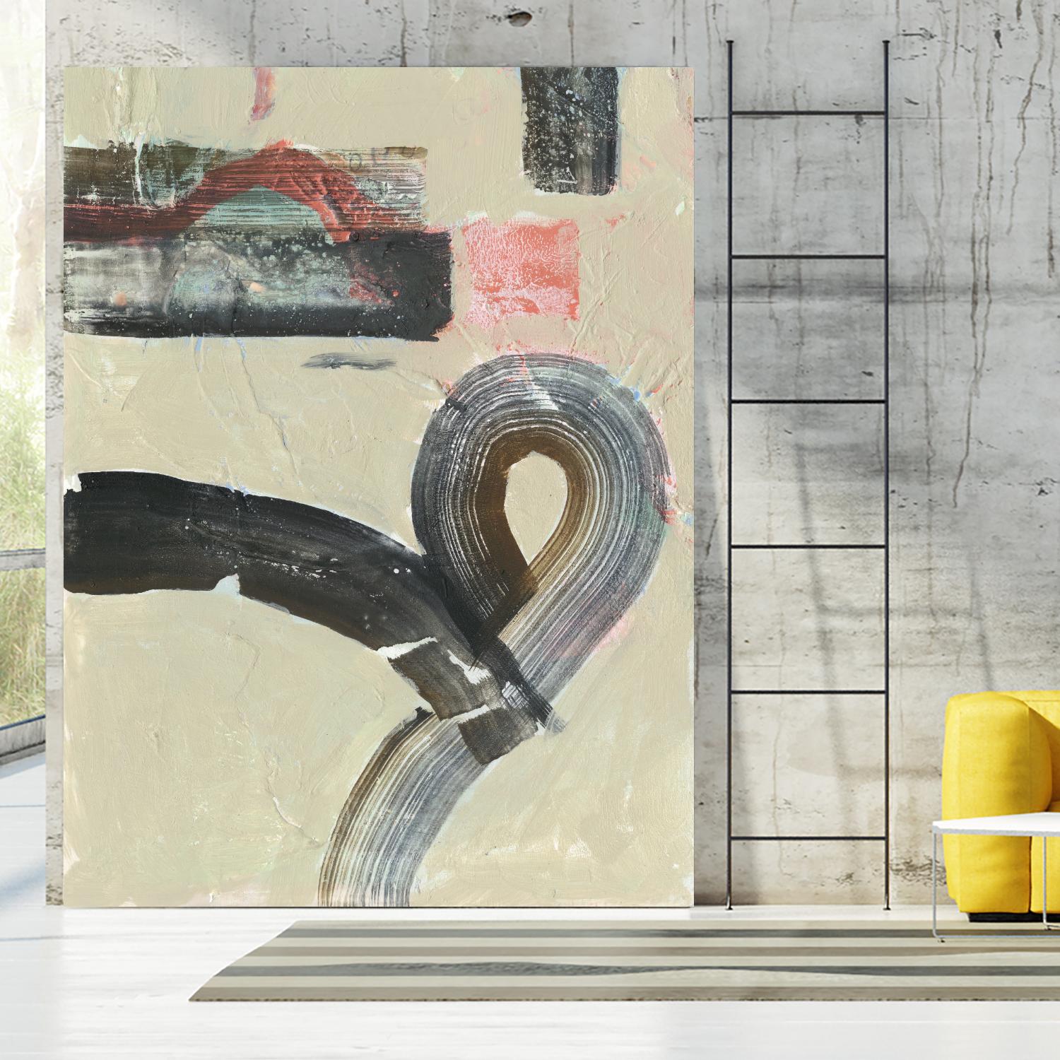 Striate I by Victoria Borges on GIANT ART - brown abstract