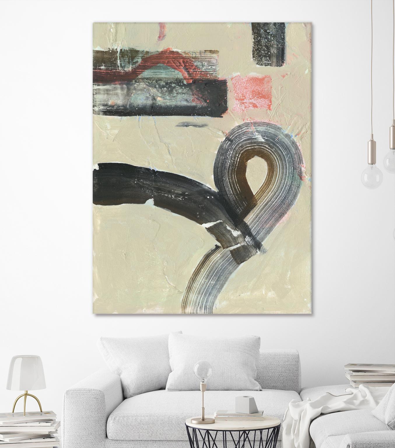 Striate I by Victoria Borges on GIANT ART - brown abstract