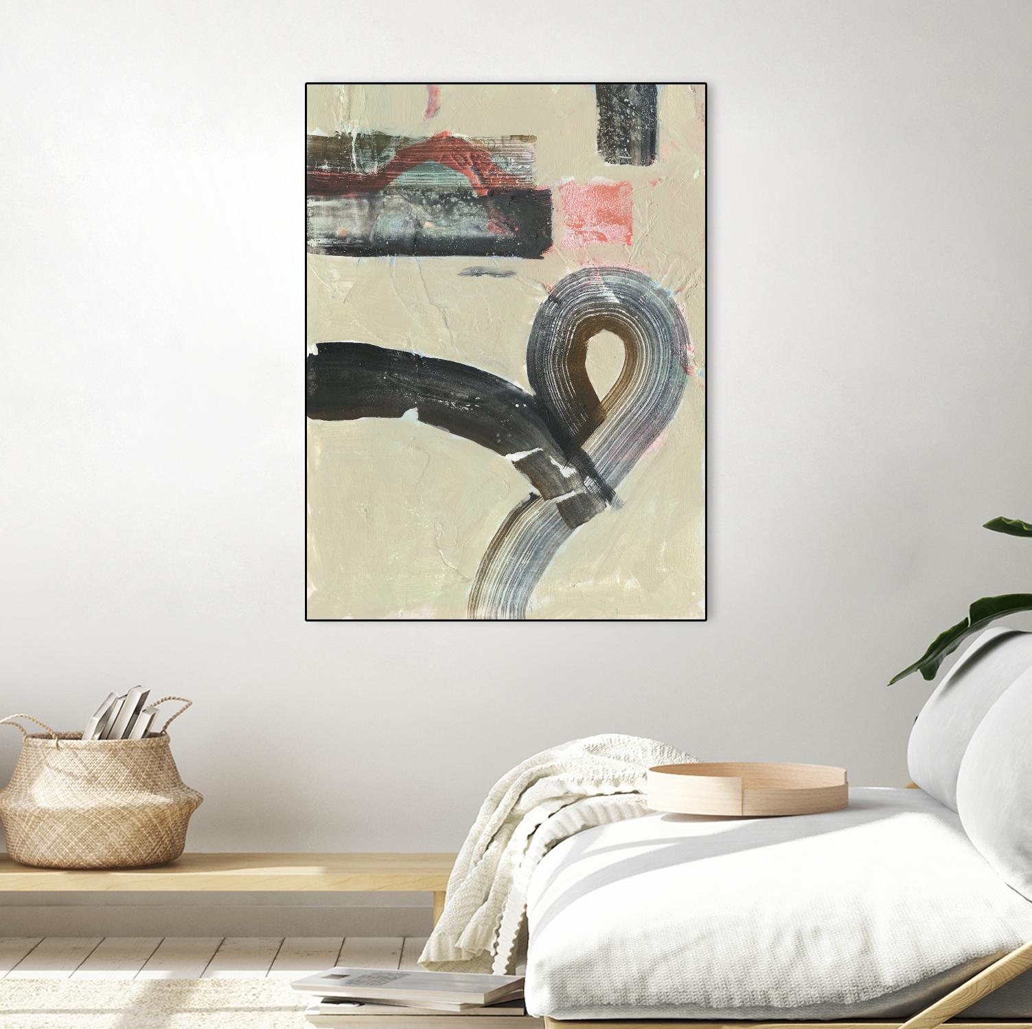 Striate I by Victoria Borges on GIANT ART - brown abstract