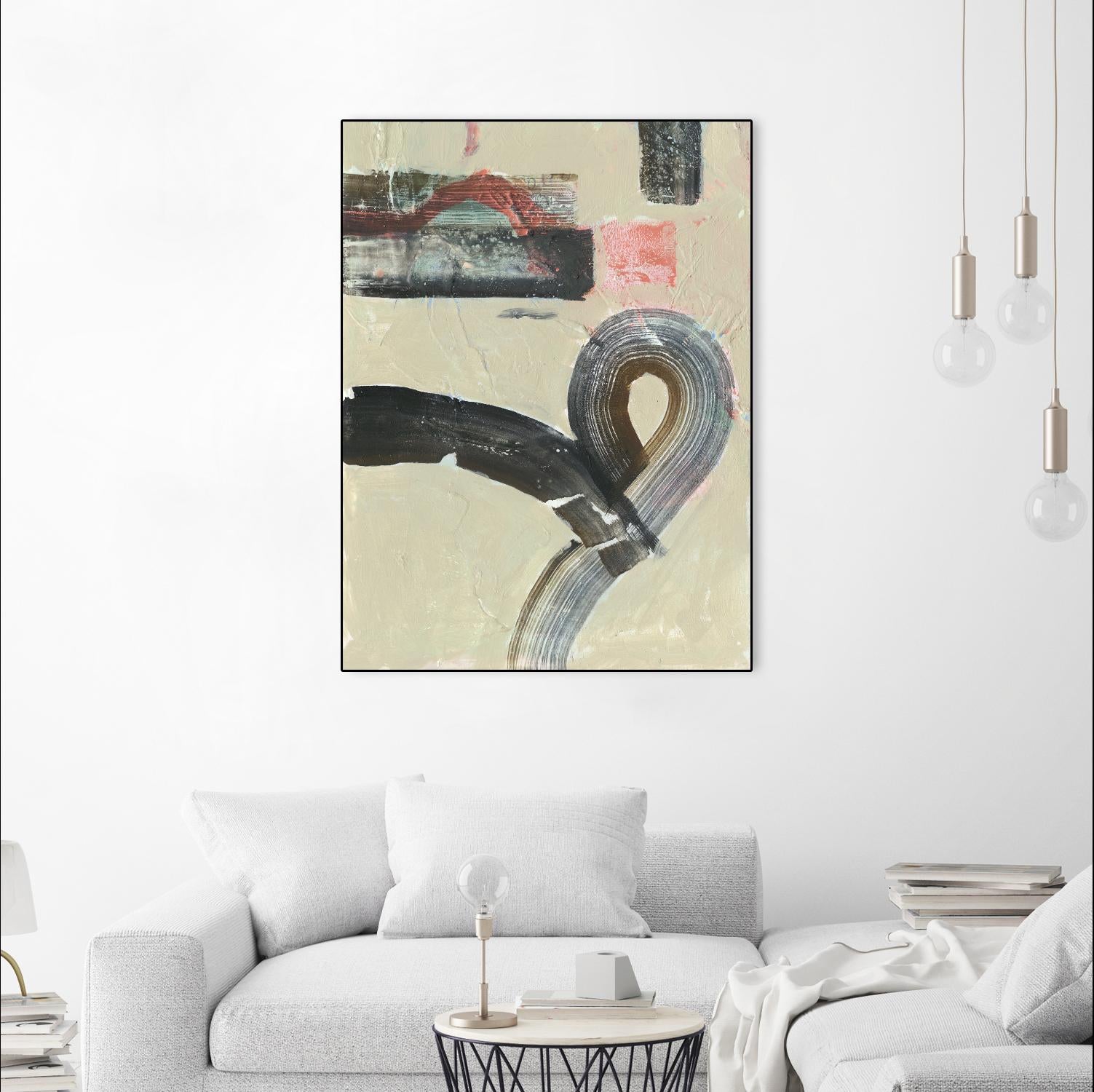 Striate I by Victoria Borges on GIANT ART - brown abstract