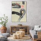 Striate I by Victoria Borges on GIANT ART - brown abstract