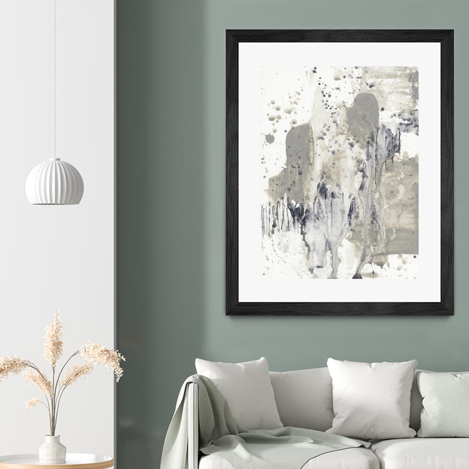 Paynes Splash I by Jennifer Goldberger on GIANT ART - abstract