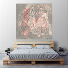 Blush Kinesis I by Jennifer Goldberger on GIANT ART - pink abstract
