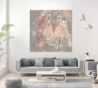 Blush Kinesis I by Jennifer Goldberger on GIANT ART - pink abstract