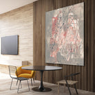 Blush Kinesis I by Jennifer Goldberger on GIANT ART - pink abstract