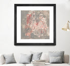 Blush Kinesis I by Jennifer Goldberger on GIANT ART - pink abstract