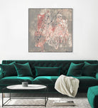 Blush Kinesis I by Jennifer Goldberger on GIANT ART - pink abstract