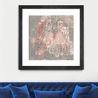 Blush Kinesis I by Jennifer Goldberger on GIANT ART - pink abstract