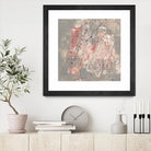 Blush Kinesis I by Jennifer Goldberger on GIANT ART - pink abstract