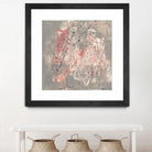 Blush Kinesis I by Jennifer Goldberger on GIANT ART - pink abstract