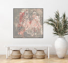 Blush Kinesis I by Jennifer Goldberger on GIANT ART - pink abstract