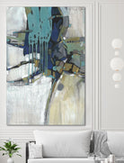 Separation II by Tim OToole on GIANT ART - blue abstract