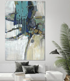Separation II by Tim OToole on GIANT ART - blue abstract