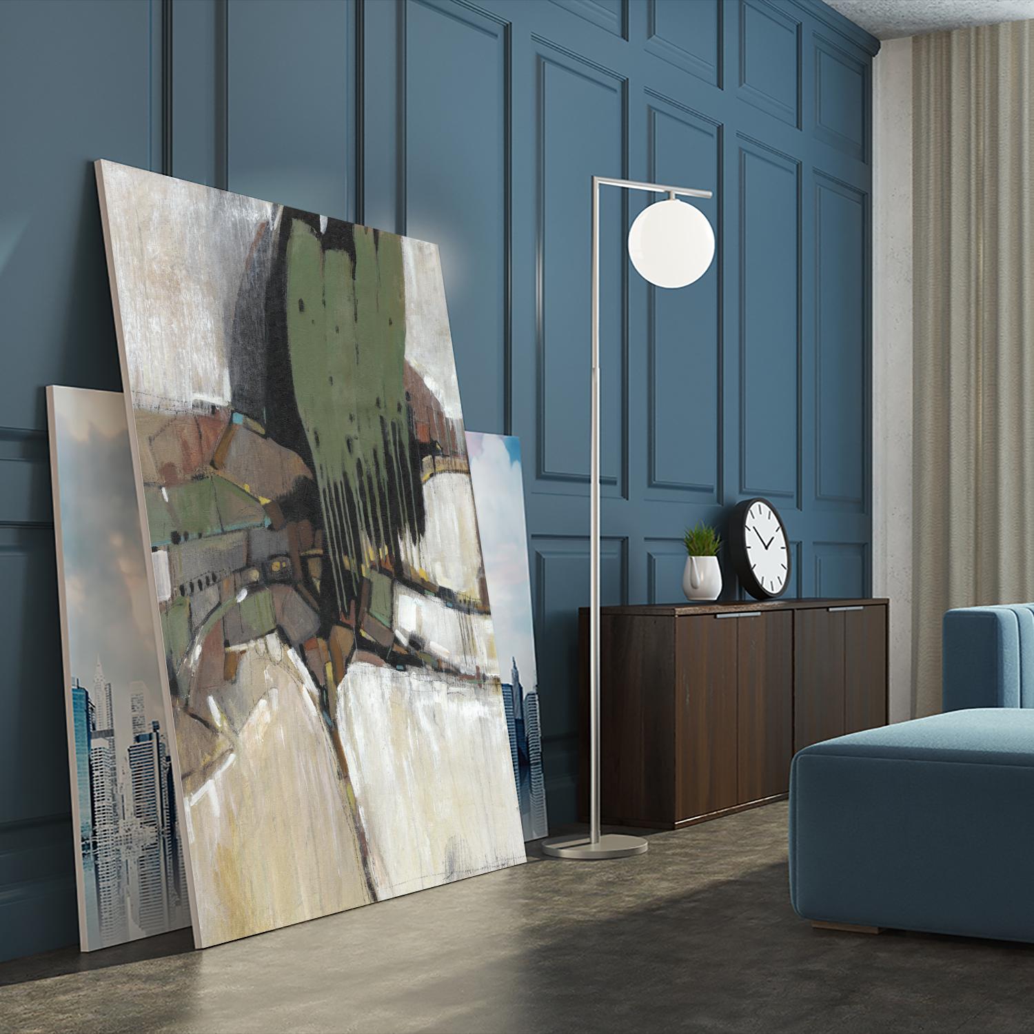 Separation III by Tim OToole on GIANT ART - green abstract