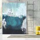 Seaspray I by Jennifer Paxton Parker on GIANT ART - blue abstract