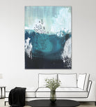 Seaspray I by Jennifer Paxton Parker on GIANT ART - blue abstract