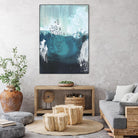 Seaspray I by Jennifer Paxton Parker on GIANT ART - blue abstract