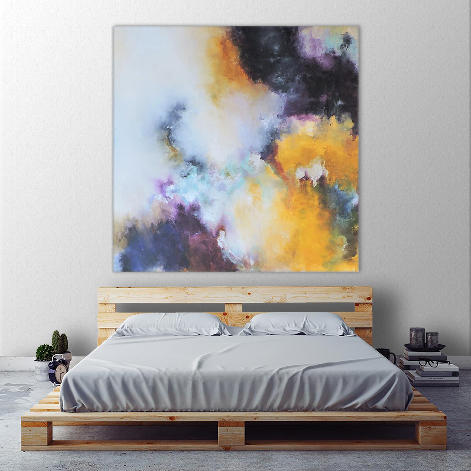 La Puerta del Cielo I by Leticia Herrera on GIANT ART - pink abstract