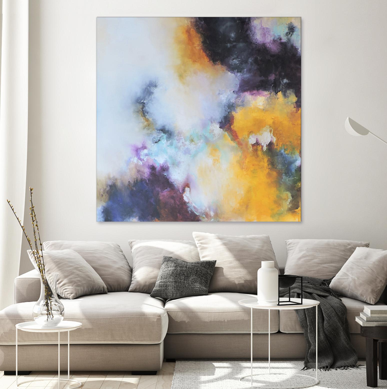 La Puerta del Cielo I by Leticia Herrera on GIANT ART - pink abstract