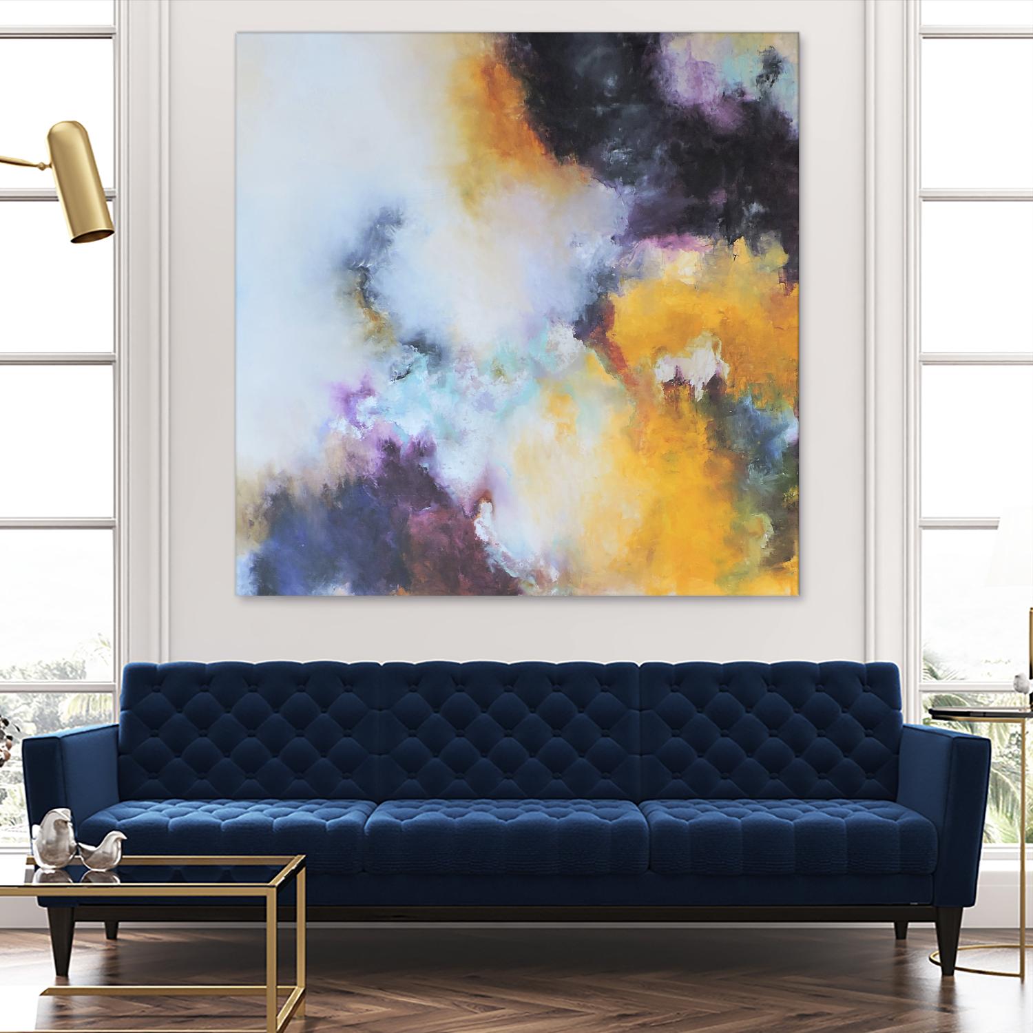 La Puerta del Cielo I by Leticia Herrera on GIANT ART - pink abstract