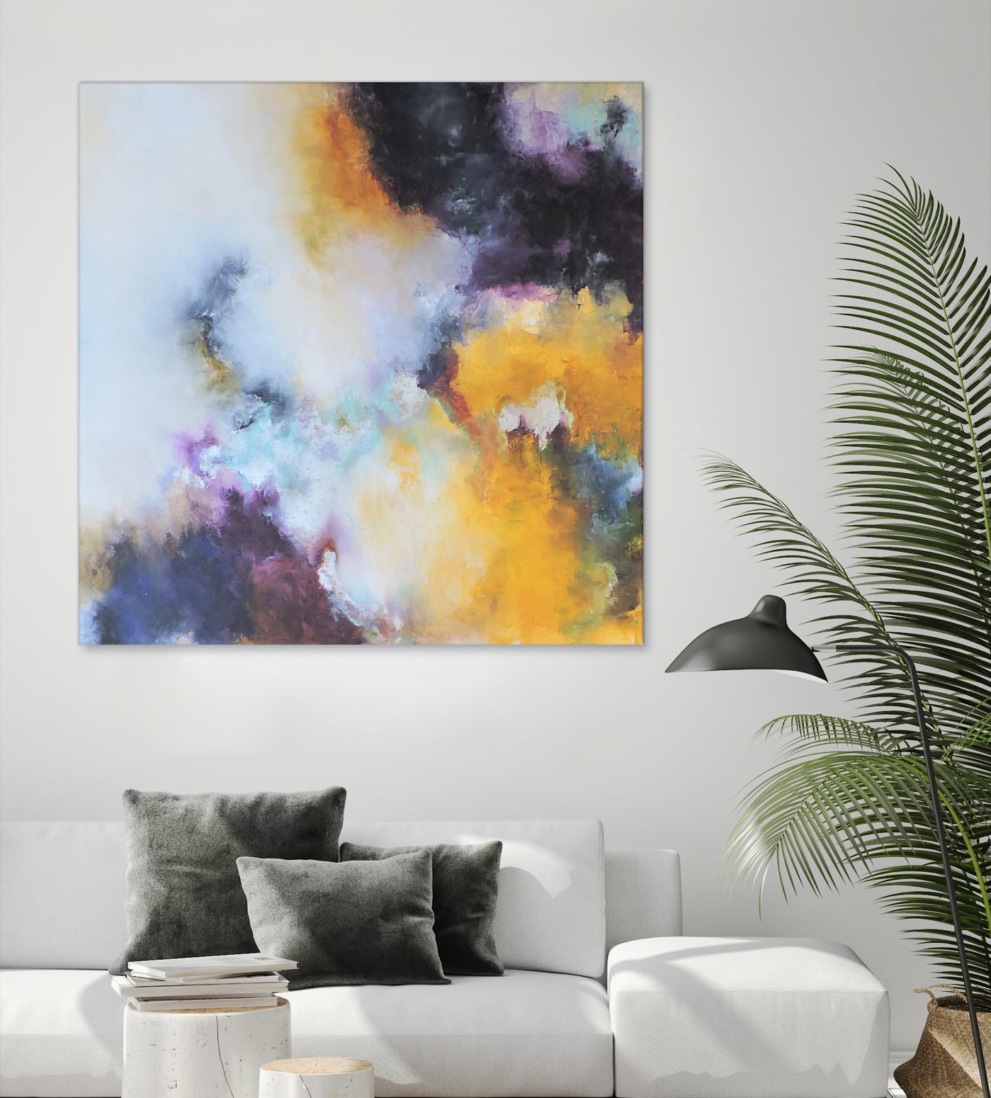 La Puerta del Cielo I by Leticia Herrera on GIANT ART - pink abstract