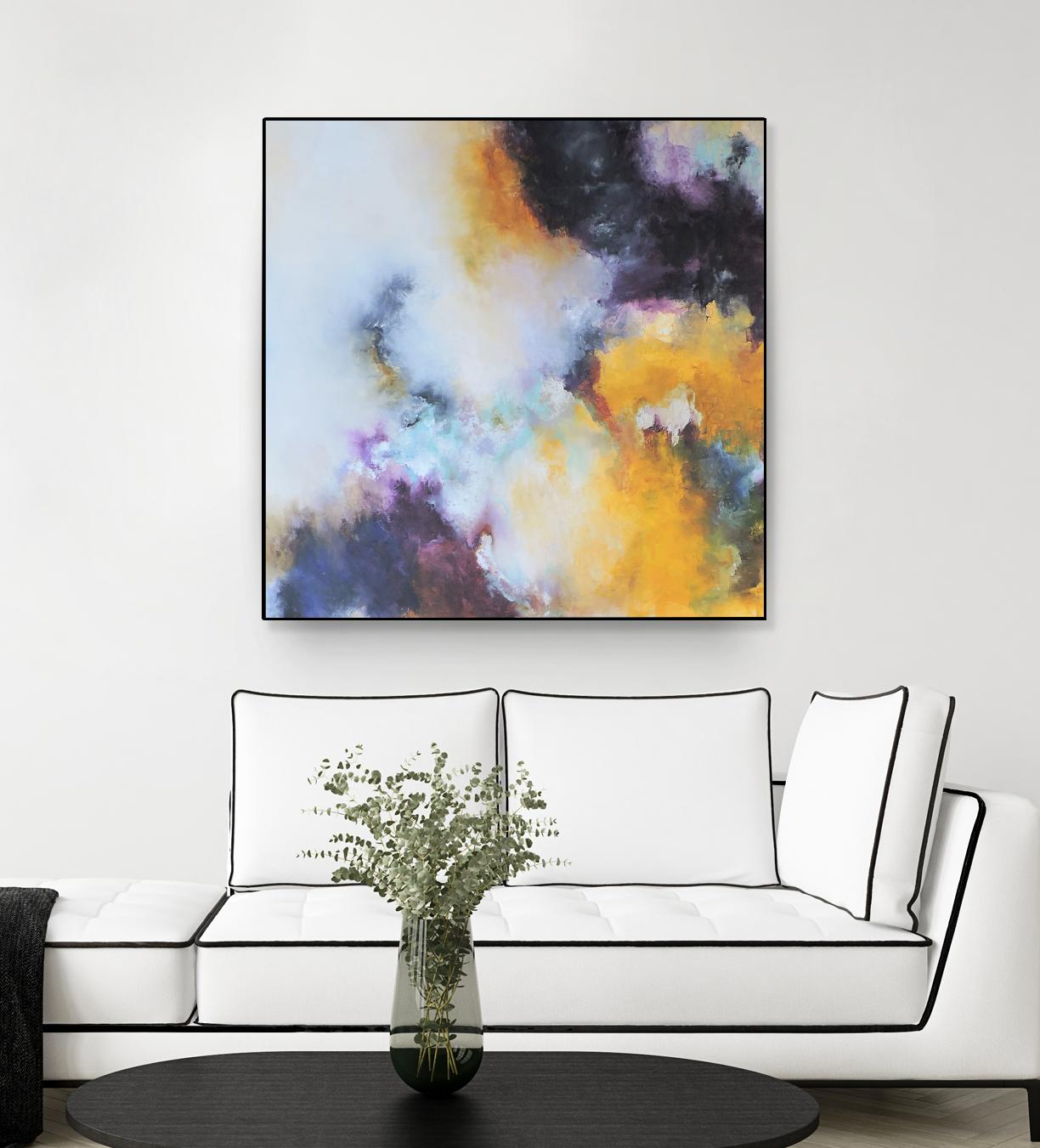 La Puerta del Cielo I by Leticia Herrera on GIANT ART - pink abstract