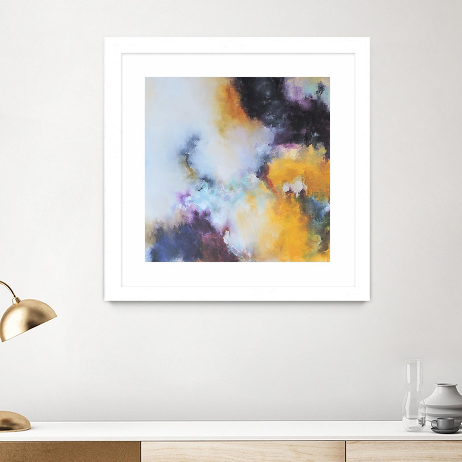 La Puerta del Cielo I by Leticia Herrera on GIANT ART - pink abstract