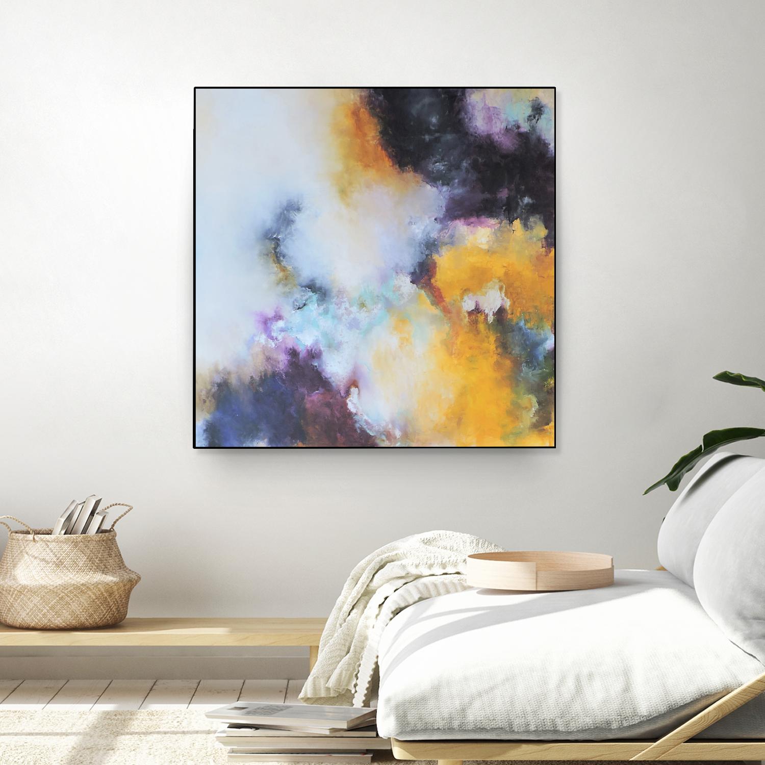 La Puerta del Cielo I by Leticia Herrera on GIANT ART - pink abstract