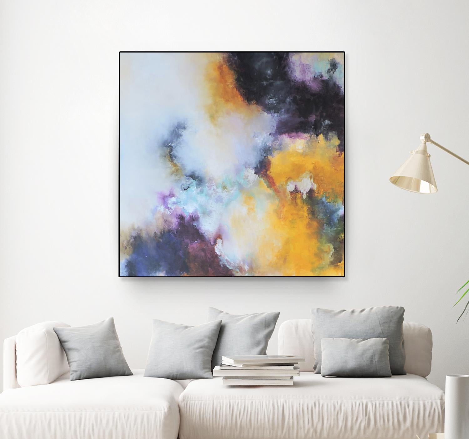 La Puerta del Cielo I by Leticia Herrera on GIANT ART - pink abstract