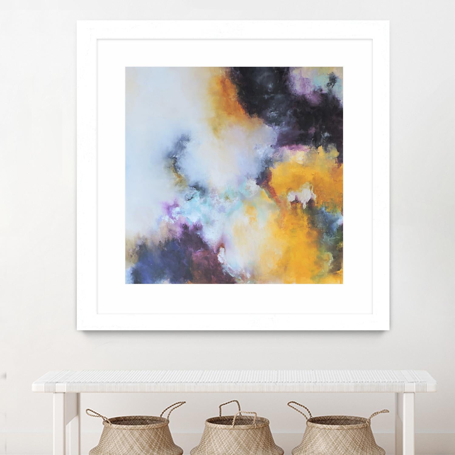 La Puerta del Cielo I by Leticia Herrera on GIANT ART - pink abstract