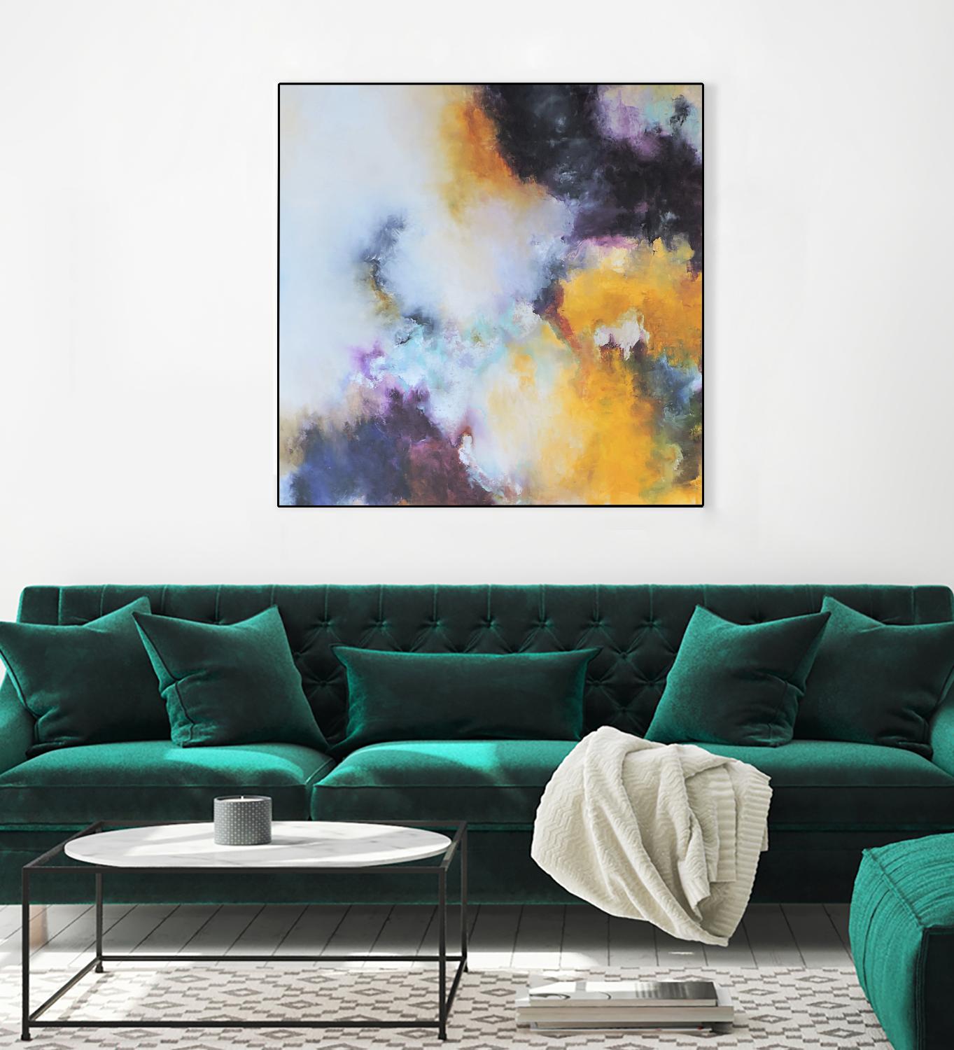 La Puerta del Cielo I by Leticia Herrera on GIANT ART - pink abstract