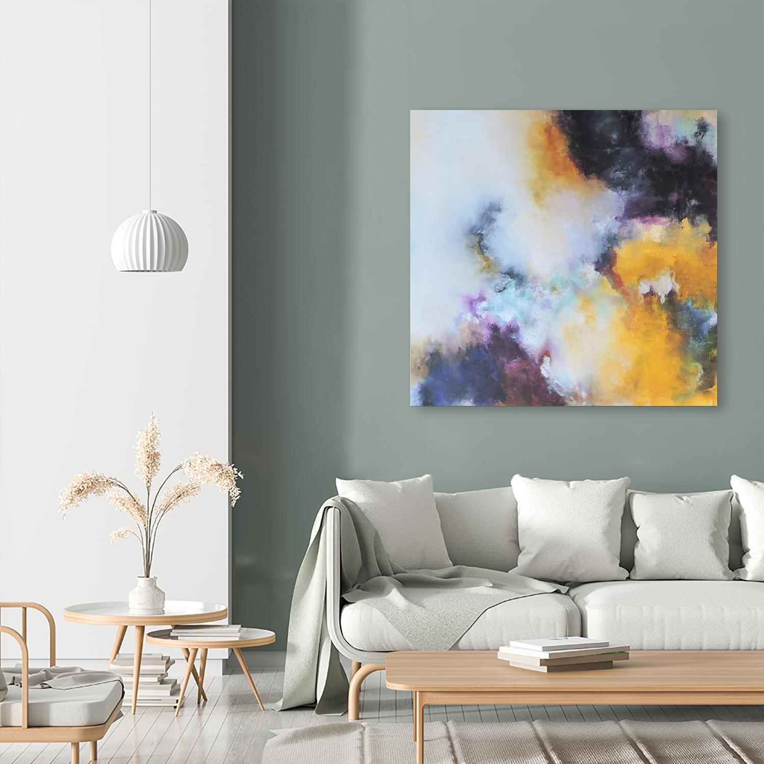 La Puerta del Cielo I by Leticia Herrera on GIANT ART - pink abstract