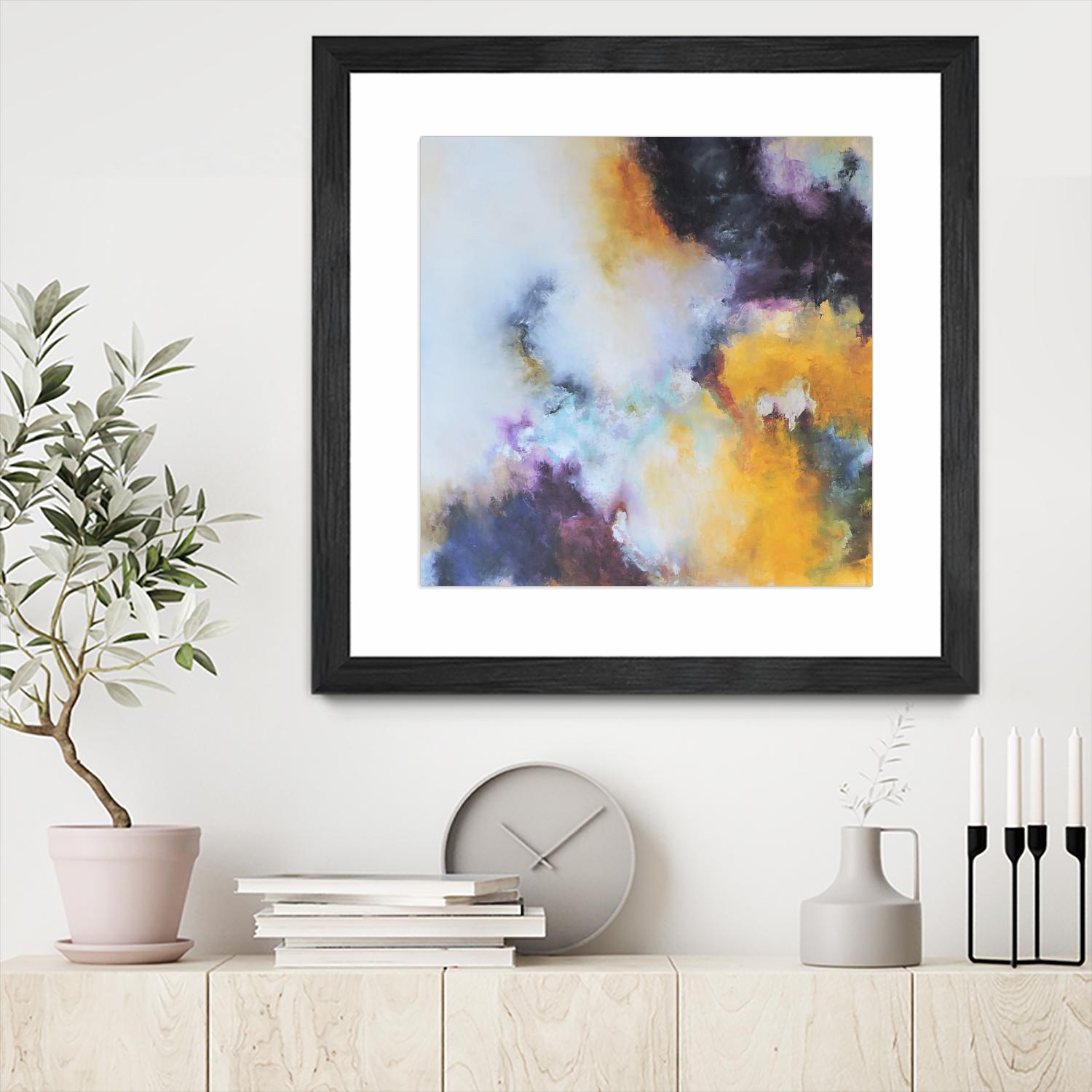 La Puerta del Cielo I by Leticia Herrera on GIANT ART - pink abstract