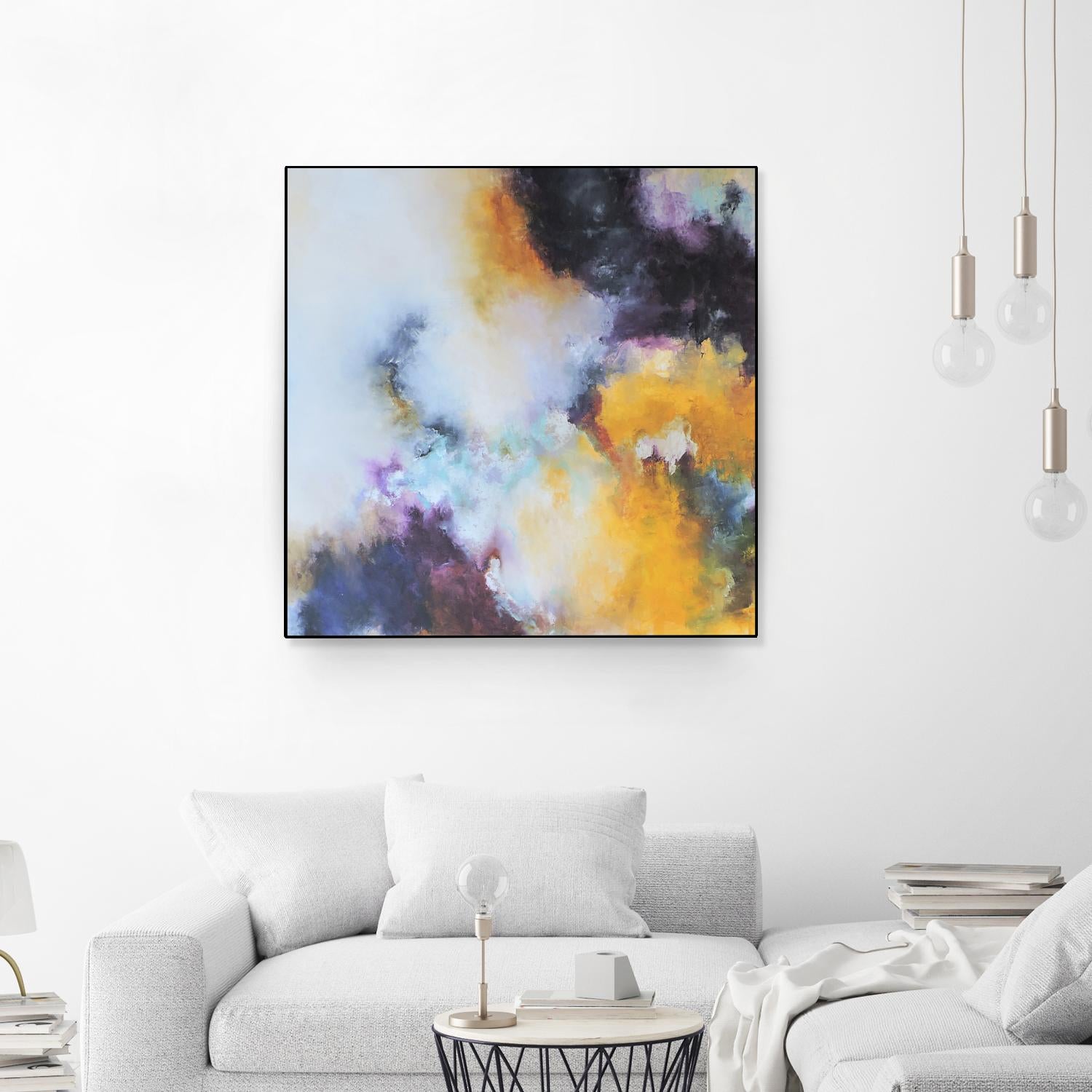 La Puerta del Cielo I by Leticia Herrera on GIANT ART - pink abstract