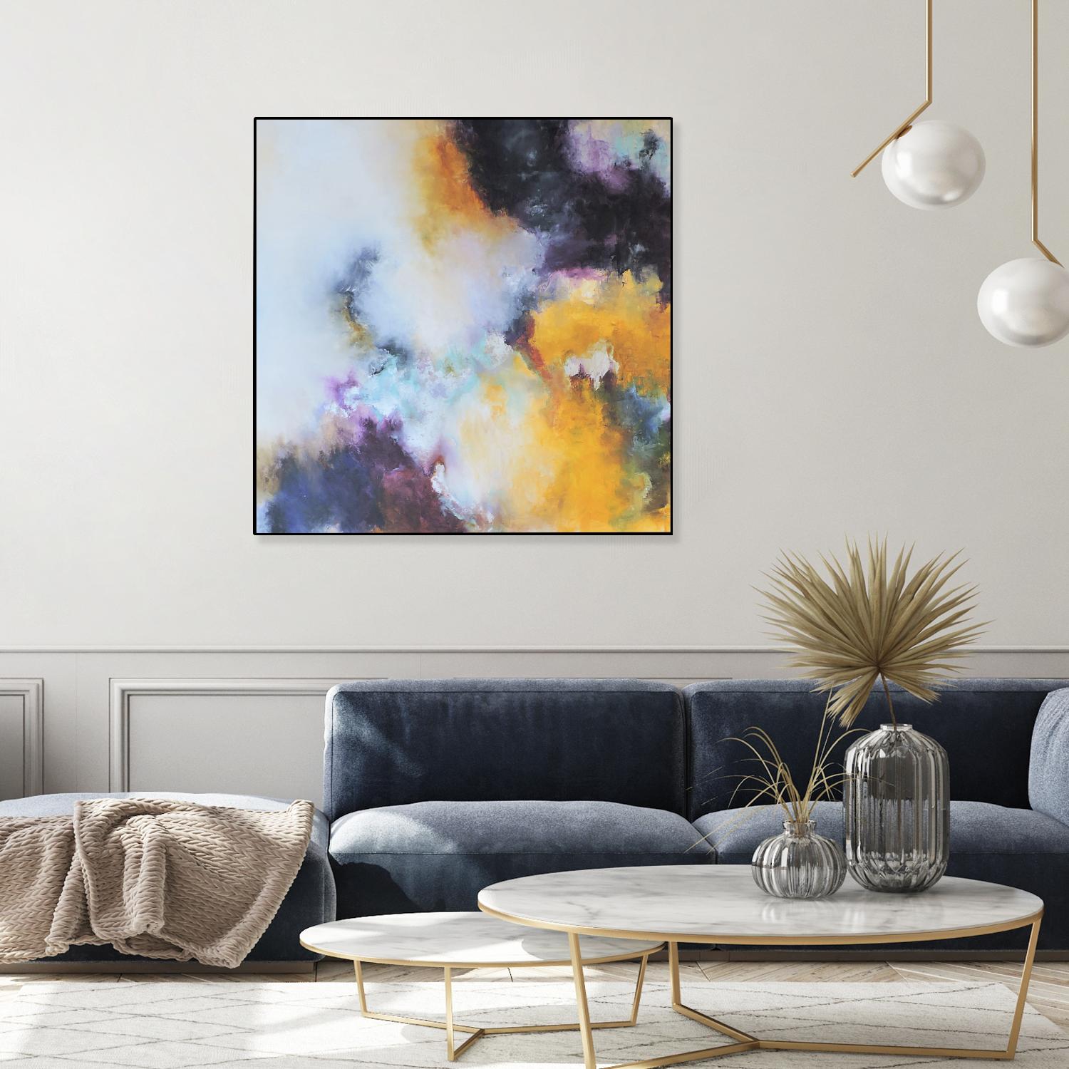 La Puerta del Cielo I by Leticia Herrera on GIANT ART - pink abstract