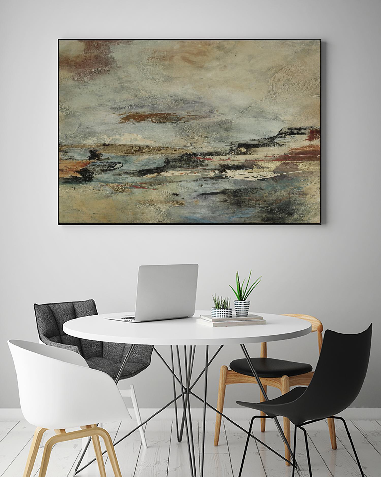 Orgullo by Gabriela Villarreal on GIANT ART - brown abstract