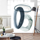 Looping Abstract I by Grace Popp on GIANT ART - green abstract