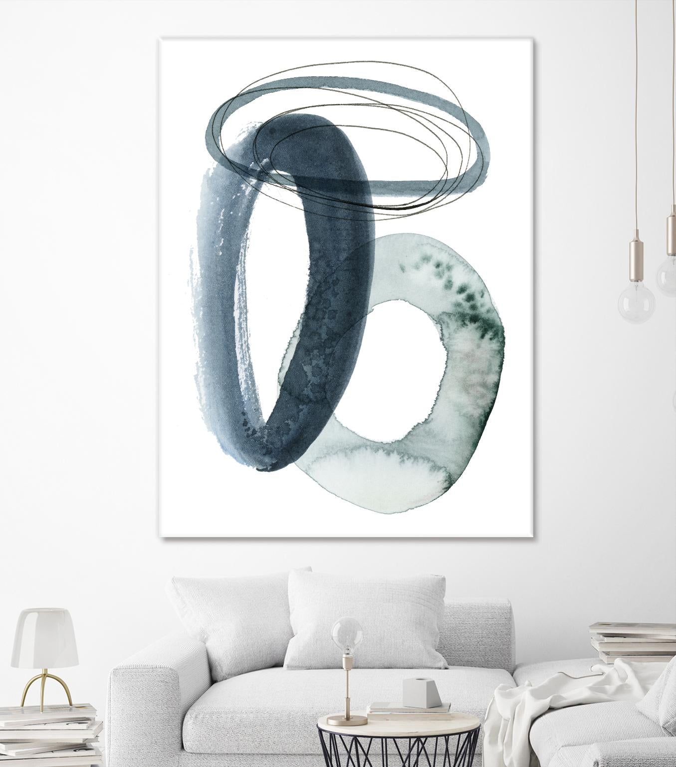 Looping Abstract I by Grace Popp on GIANT ART - green abstract