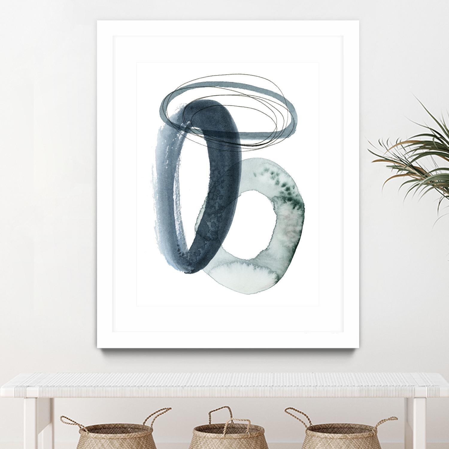 Looping Abstract I by Grace Popp on GIANT ART - green abstract