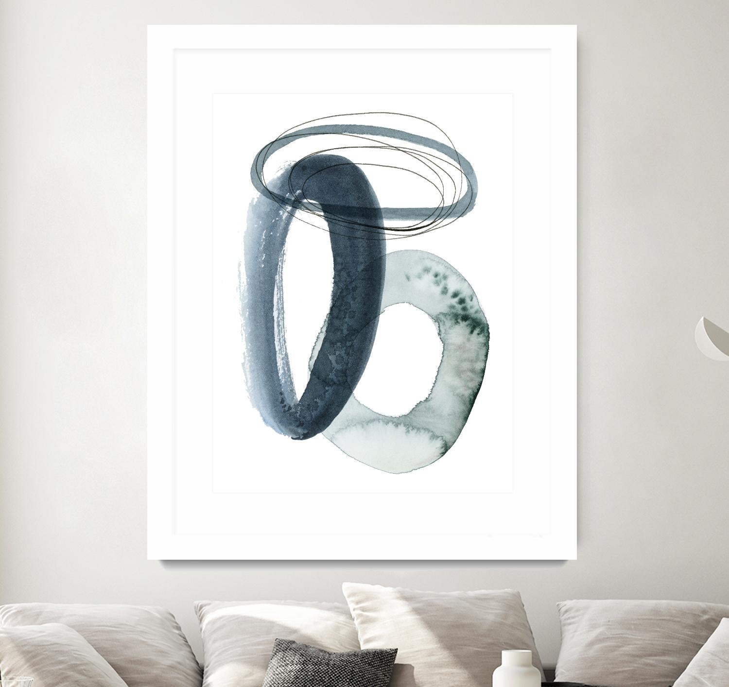 Looping Abstract I by Grace Popp on GIANT ART - green abstract