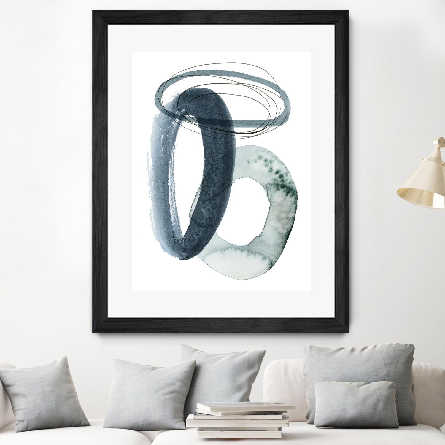 Looping Abstract I by Grace Popp on GIANT ART - green abstract