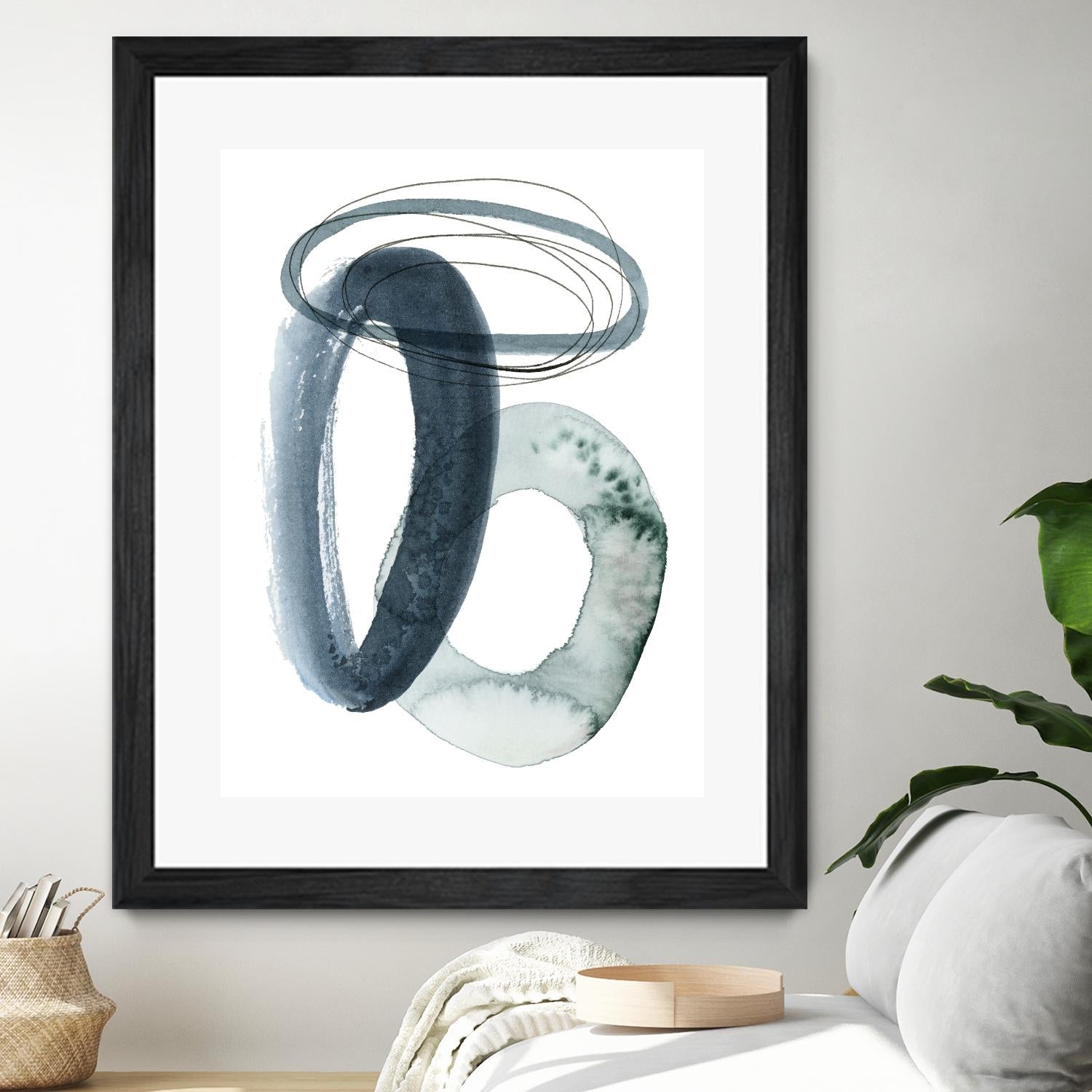 Looping Abstract I by Grace Popp on GIANT ART - green abstract