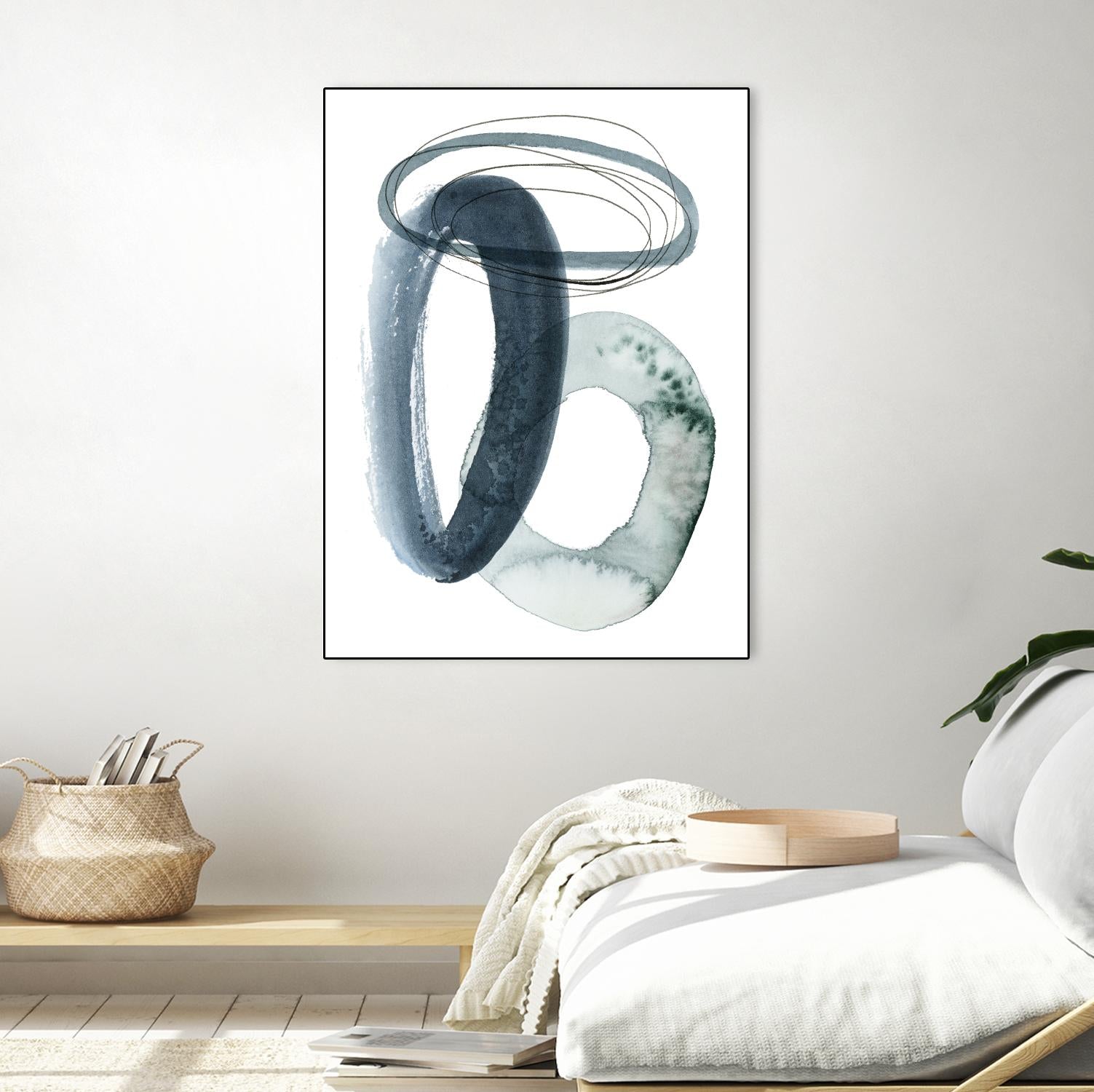 Looping Abstract I by Grace Popp on GIANT ART - green abstract