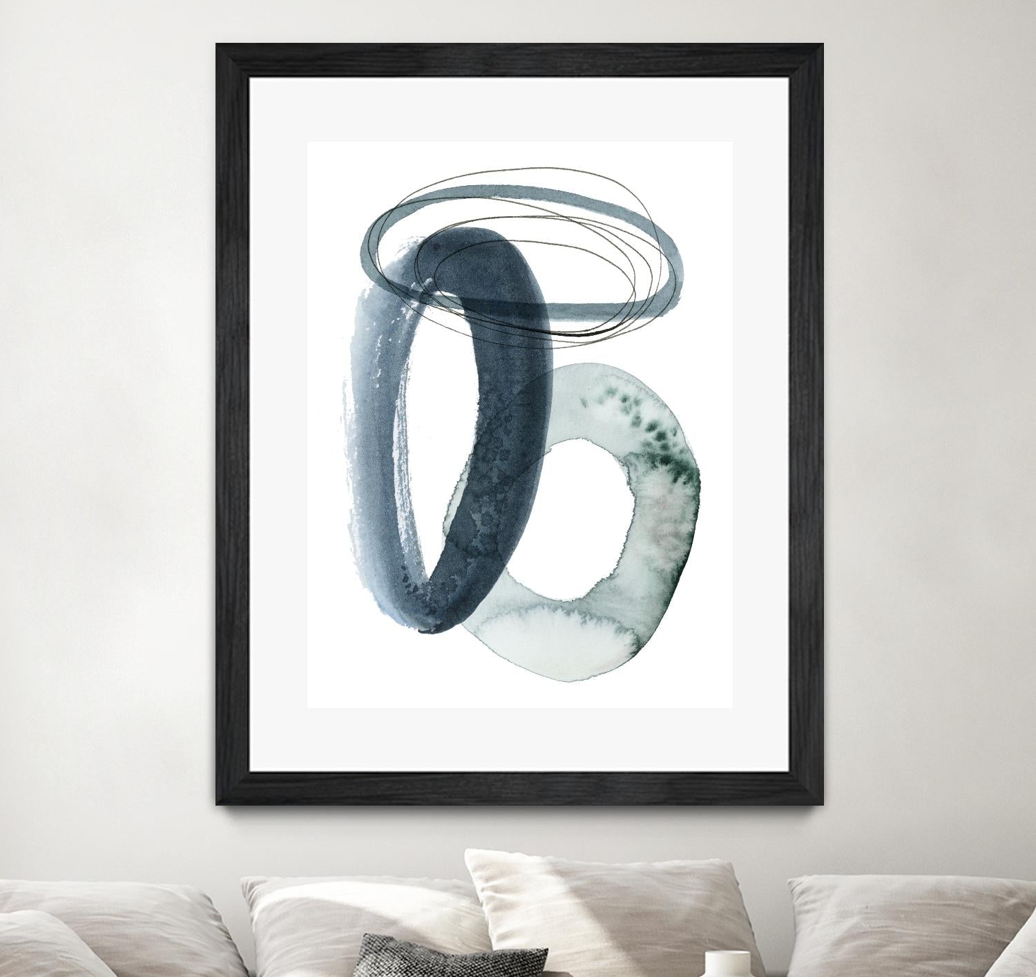 Looping Abstract I by Grace Popp on GIANT ART - green abstract